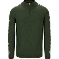 Dale of Norway Geilo, sweater, hommes, vert foncé