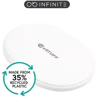 ESTUFF ES638003 chargeur d'appareils mobiles Smartphone Blanc USB Recharge sans fil Intérieure
