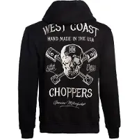 West Coast Choppers High Speed Veste À Capuche Noir XL hommes