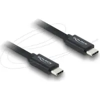 DeLOCK Koaxiales USB 40 Gbps Kabel USB PD 3.1 240 W 1 m