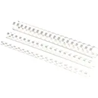 Fellowes - 22 mm - 30 cm - A4 (210 x 297 mm) - 180 feuilles - blanc - 50 unités peigne de reliure en plastique - pour Galaxy 500, Galaxy E 500, Pulsar 300, Pulsar-E 300, Quasar E 500...