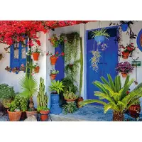 Schmidt Spiele Spiele 58992 Puzzle Mediterrane Haustü r 1 000 pièces