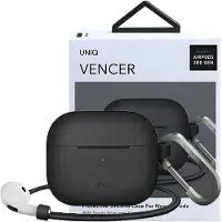 Uniq Etui Vencer Airpods 3 Gen.silicone Szary/Charcoal Dark Grey