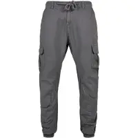 Urban Classics Pantalon cargo gris foncé