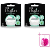Wilkinson 2 lames de rechange Intuition Sensitive Care, adaptées aux peaux sensibles - Pack économique - 2 pièces