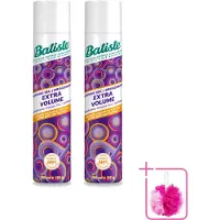 Batiste 2 x Shampooing sec Extra Volume - 200 ml - Lot économique - 2 pièces