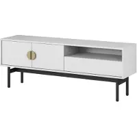 Selsey Meuble TV, meuble de rangement, buffet, table basse, meuble TV, 154 cm, tiroir