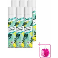 Batiste 6 x Shampooing sec Original - Parfum frais classique - 200 ml - Pack économique - 6 pièces