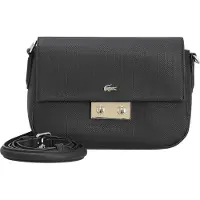 Lacoste sac à épaule bandoulière Flap Crossover Bag Noir