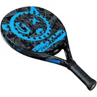 Pro Kennex TURBO 365 : Raquette de padel, couleur bleu, modèle "Blue Devil", avec étui