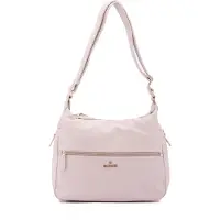 B Cavalli Sac bandoulière pour femme en simili cuir, fermeture éclair, dimensions 35x26x11 cm, couleur noire, modèle unique