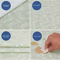 Merkloos Nappe rectangulaire en PVC, lavable, dimensions 140 x 240 cm, idéale pour l'intérieur et l'extérieur (jardin et cuisine)