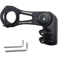 Merkloos Solidchoice - Élévateur de guidon de vélo réglable, aluminium 31,8 mm, pour VTT et BMX