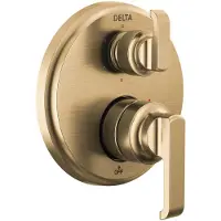 Delta Robinet Tetra 14, série Gold, avec boîtier de dérivation intégré à 6 positions
