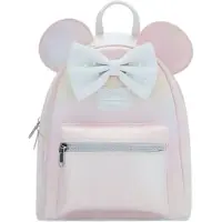 Loungefly Sac à Dos Rose Perle Minnie Mouse Disney 26 Cm