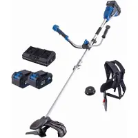 Scheppach Débroussailleuse sans fil 20V BC-BCH380/40-X-SET L2 20V-IXES & Batteries & Chargeurs