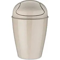 Koziol Poubelle Koziol Recycled Del Swing S 5 litres Beige