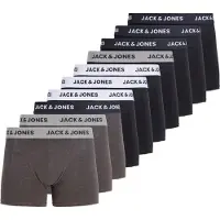 Jack & Jones Boxers 'JACJOE' bleu nuit / gris / gris chiné / blanc