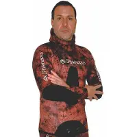 Picasso Kelp 5 Mm Spearfishing Jacket Rouge ML Homme