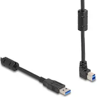 DeLOCK Câble USB A vers USB B - 1 mètre - Noir -