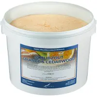 Merkloos Gommage Zout, Senteur Orange Douce et Bois de Cèdre, 5 kg