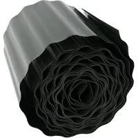 Merkloos Elzusha - Barrière anti-racines et anti-tiges, 20 cm x 9 m - plastique - vert olive