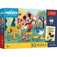 Trefl Puzzle de 30 pièces pour enfants – Des moments magiques inspirés par Disney