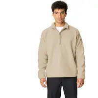 Vaude Najun Half Zip Sweatshirt Beige S Homme