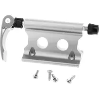 Merkloos Support pour fourche de vélo, démontage rapide - Alliage d'aluminium - Résistant à la corrosion - Conception ergonomique - Dimensions : 16 x 4 x 6 cm - Prise stable - Support pour vélo