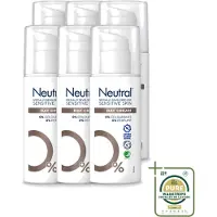 Neutral 6 x Crème de jour neutre – sans parfum – pour les peaux sensibles – 50 ml - Pack économique - 6 pièces