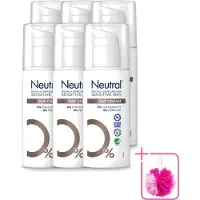 Neutral 6 x Crème de jour neutre – sans parfum – pour les peaux sensibles – 50 ml - Pack économique - 6 pièces