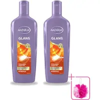 Unilever 2 flacons de shampooing Andrélon pour homme - 300 ml - Lot de 2