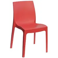 GRAND SOLEIL Chaises Chaise de cuisine Chaise de salle à manger Rome - Rouge
