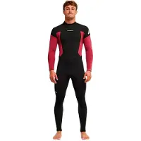 Quiksilver Combinaison Néoprène à Manches Longues Avec Fermeture éclair Dans Le Dos Prologue 4/3 Mm