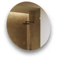Artforma Miroir avec éclairage 80 cm- Miroir de salle de bain rond avec éclairage LED - Blanc froid 6500K - Miroir de salle de bain LED OKR082