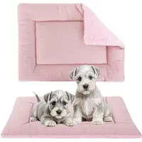 Merkloos Solidchoice - Coussin de qualité pour petits chiens, réversible, avec fonction de refroidissement et de chauffage, lavable, 76 x 50 cm, rose
