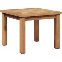 vidaXL Table basse marron 45 X 45 X 36 Cm Teck massif Lumarko