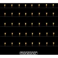 Monzana Guirlande lumineuse blanc chaud 20m Noël 200LED