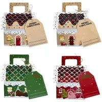 Merkloos Calendrier de l'Avent à remplir, avec 24 compartiments vides, un élément décoratif, idéal pour des surprises personnalisées