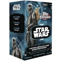Topps Boîte de cartes "Chrome Star Wars" pour 2026, en anglais
