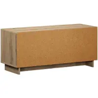 Syfax Meuble TV bas, dimensions 90 x 34,5 x 40 cm, en panneaux de particules imitation chêne artisanal