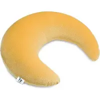 Unyqoos Coussin douillet Luna Honey – coussin décoratif pour chambre d'enfant, avec une garniture en silicone hypoallergénique, idéal pour les siestes