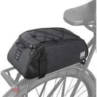 Unyqoos Sacoche – Sacoche de selle, sacoche de porte-bagages, sacoche latérale et sac à dos pour VTT et vélo (sacoche arrière)