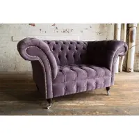 AEA Chesterfield Design Polster Fernseh Sessel Couch Sitz Lehn Sofas Design 377