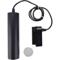 LEDVION Lampes de système de rails , 1 mètre, monophasées, noires, à une ampoule, sans ampoule GU10
