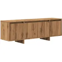 vidaXL Armoire TV Artisan-Chêne 120x30x40,5 cm Bois composite