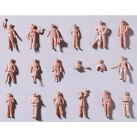 Auhagen H0 Figurines Gare non peintes