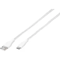 Vivanco LongLife Charging Cable, Câble de données et de charge USB Type-C, 1,5m (61696)