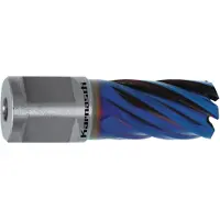 MetallKraft Foret à carotter HSS-XE+DURABLUE, tige Weldon, longueur utile 30 mm, Blue-Line30, diamètre Ø d = 50 mm