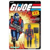 Super7 G.I. Joe ReAction+ : Figurine d'action, série 09, Cobra Viper Gunner